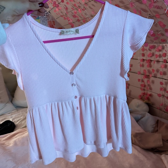 altard state baby pink top!! brand new - Picture 2 of 2